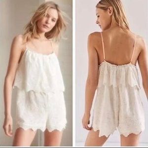 Kimchi blue eyelet romper